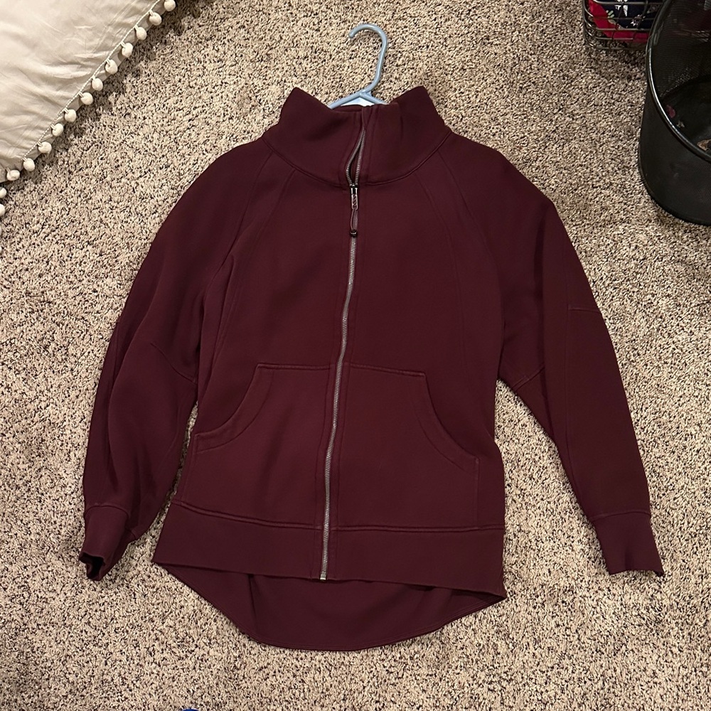Lululemon Athletica Maroon Jacket